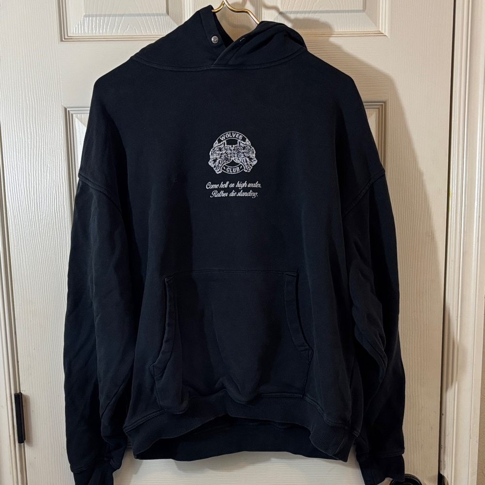Darc Sport Black Graphic Hoodie Med #234